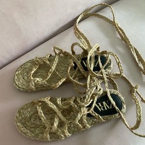 Zara Lace Up Gladiator Sandals